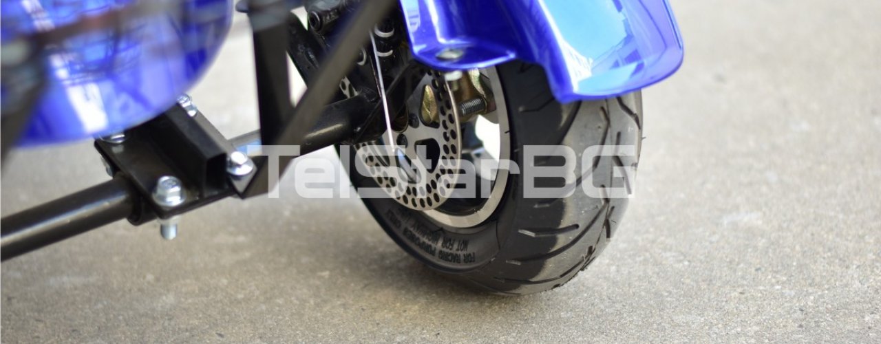 Eлектрическа триколка TS 350-1+ 48V 500W с двойна седалка с облегалка