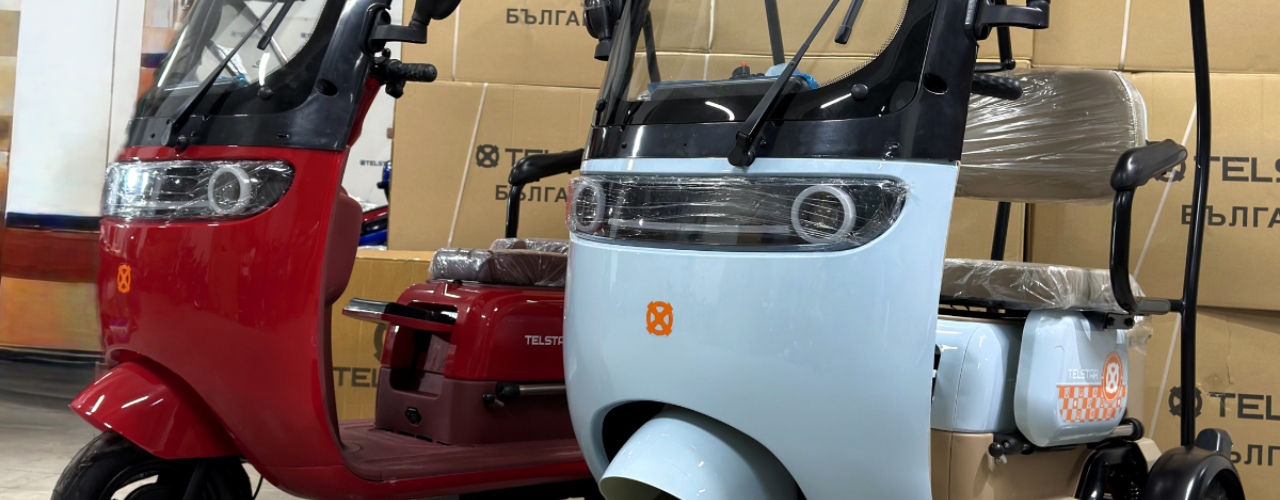 Триместна електрическа триколка TS 350-7 ROOF 2000W 25Ah