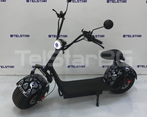 Електрически скутер BIG CITY HARLEY X1 1500W 48V 13Ah LED