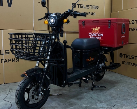 Електрически карго скутер TANK CARGO TELSTAR 3000W 23Ah Нов модел 2026
