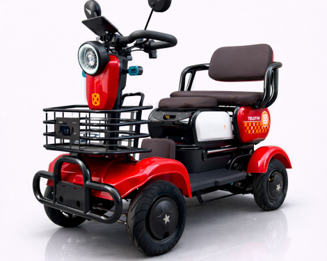 Електрическа четириколка TELSTAR Престиж 1500W 48V 23Ah триместна с нов дизайн