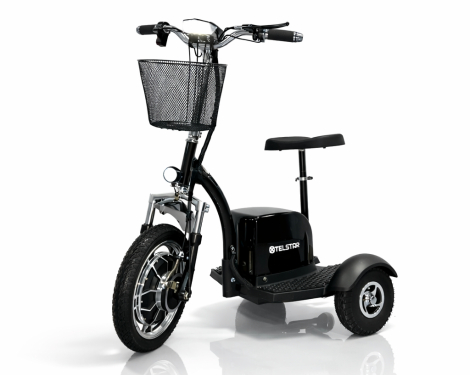 Сгъваема електрическа триколка TS 200.1 MAXI двоен пробег 48V 21Ah