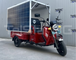 Карго електрическа триколка TELSTAR със соларен фургон Нов модел 2026 снимка 128