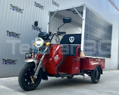 Карго електрическа триколка TELSTAR със соларен фургон Нов модел 2026 снимка 128