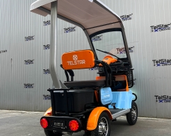 Електрическа четириколка Luxor Roof 1500W 23Ah триместна с покрив Нов модел 2026 снимка 183