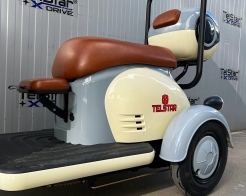 Електрическа триколка тип VESPA STYLE ROOF с покрив 60V 1500W снимка 207
