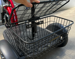 Електрическа триколка с равна платформа задно предаване TS 200.3 48V 1200W снимка 255